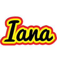 Iana flaming logo