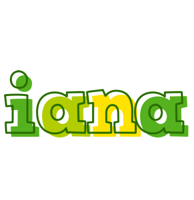 Iana juice logo