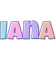 Iana pastel logo