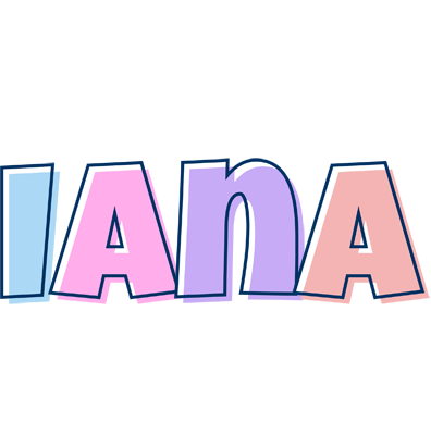Iana pastel logo