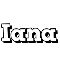 Iana snowing logo