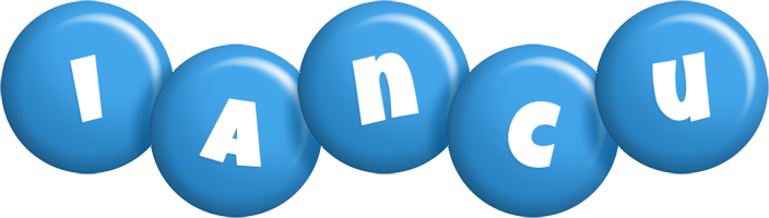 Iancu candy-blue logo