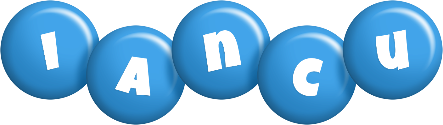 Iancu candy-blue logo