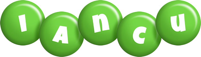 Iancu candy-green logo