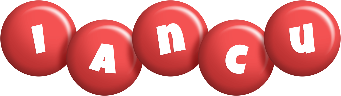 Iancu candy-red logo