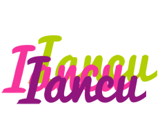 Iancu flowers logo