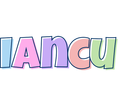 Iancu pastel logo