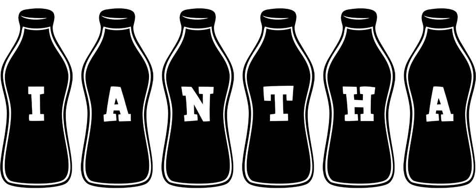 Iantha bottle logo
