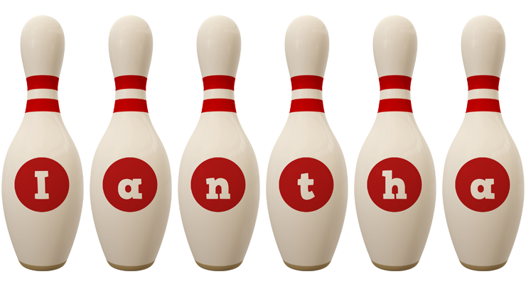 Iantha bowling-pin logo