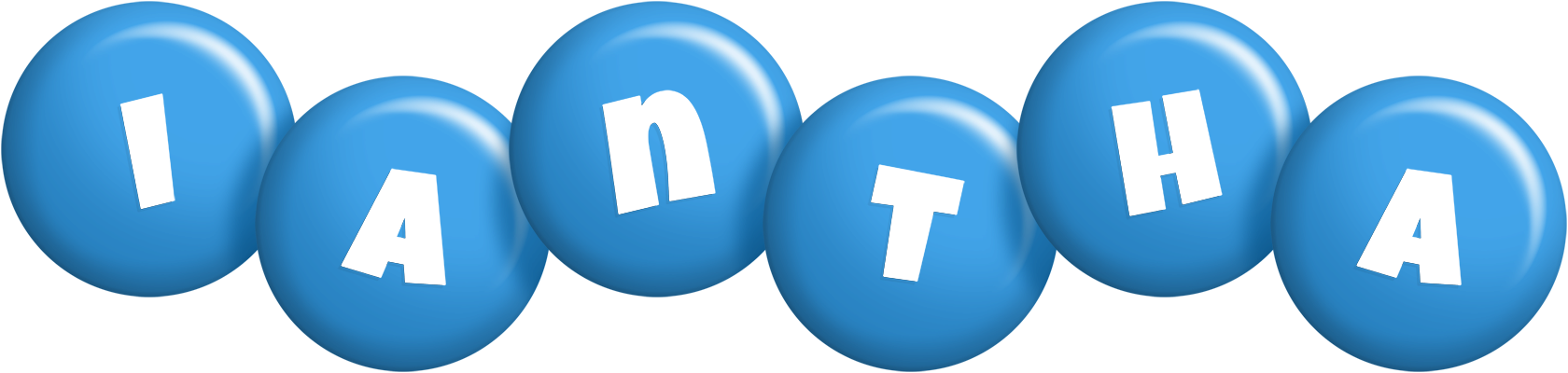 Iantha candy-blue logo