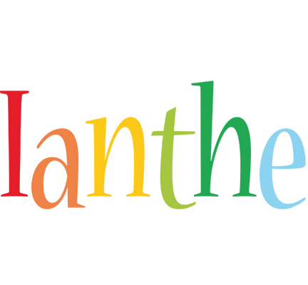 Ianthe birthday logo