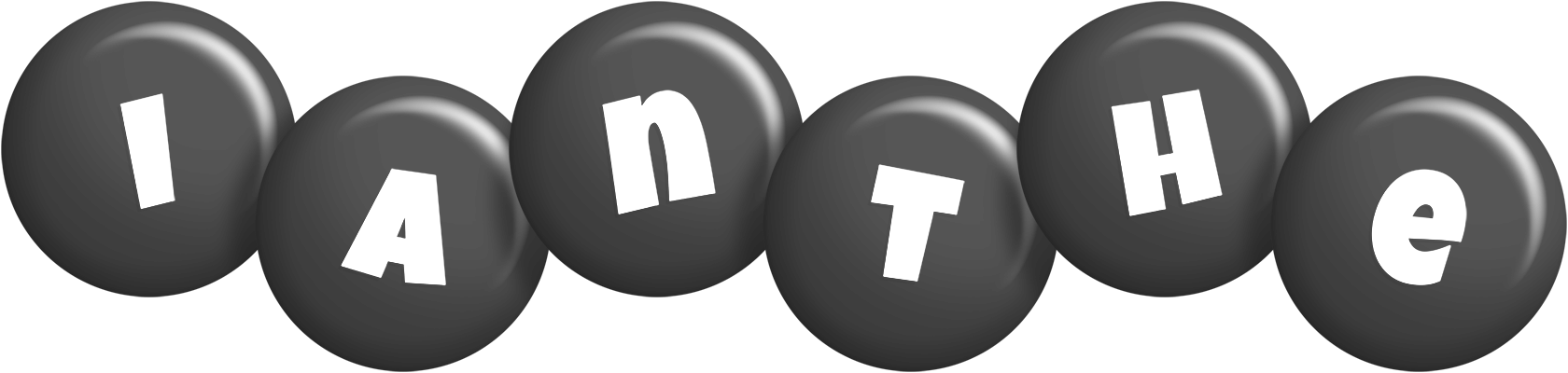 Ianthe candy-black logo