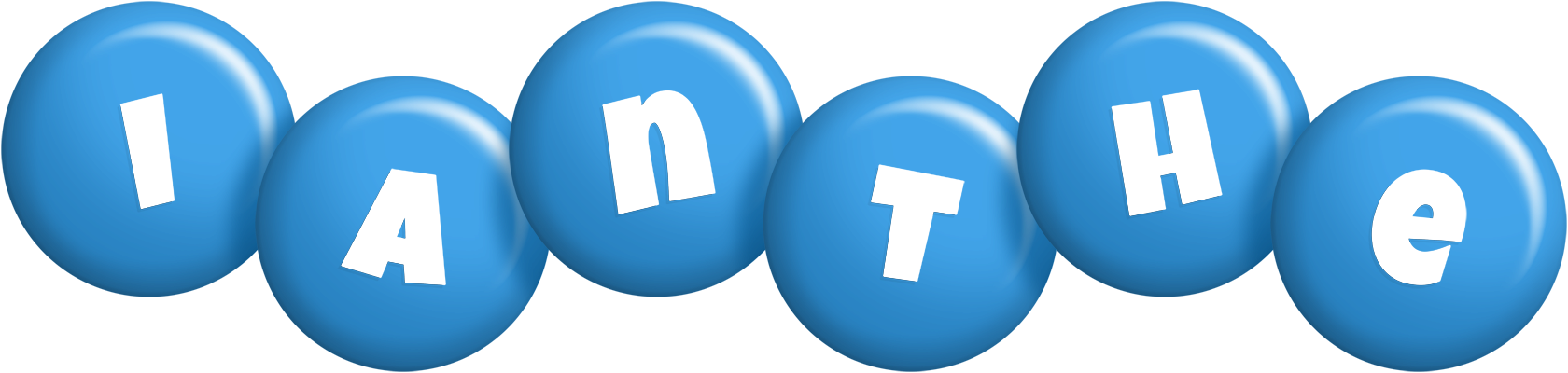 Ianthe candy-blue logo