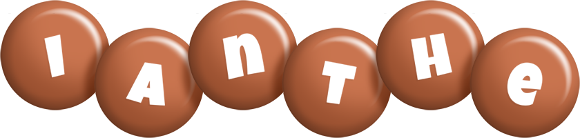 Ianthe candy-brown logo