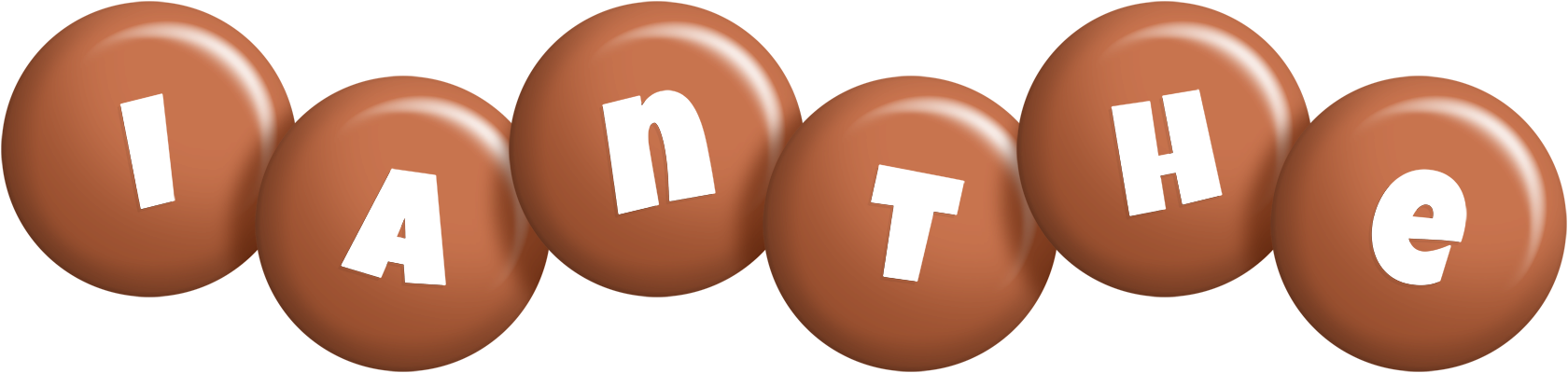 Ianthe candy-brown logo