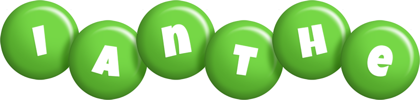 Ianthe candy-green logo