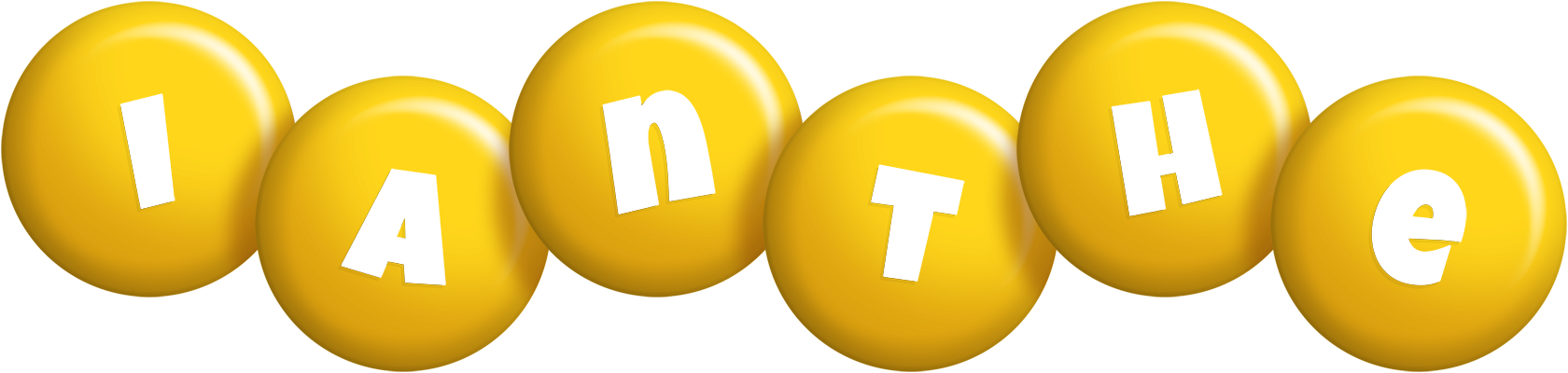Ianthe candy-yellow logo
