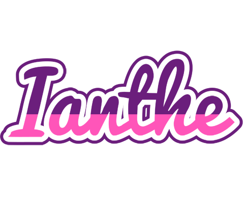 Ianthe cheerful logo
