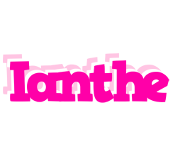 Ianthe dancing logo