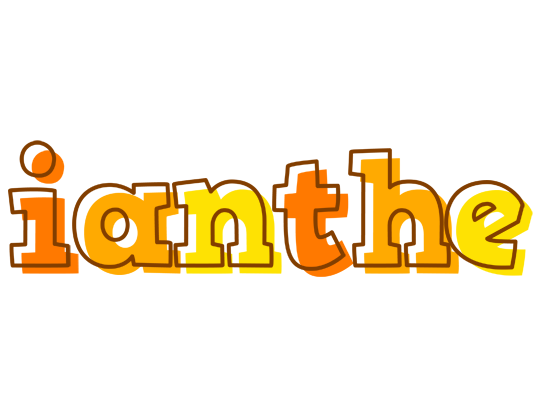 Ianthe desert logo