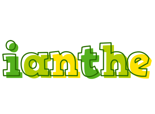 Ianthe juice logo