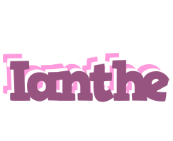 Ianthe relaxing logo