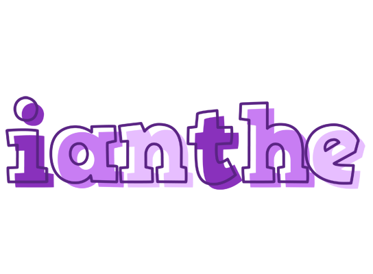 Ianthe sensual logo