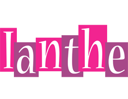 Ianthe whine logo