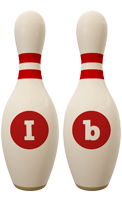 Ib bowling-pin logo