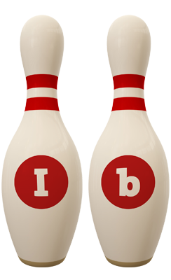 Ib bowling-pin logo