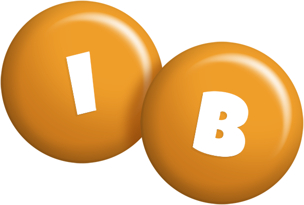 Ib candy-orange logo