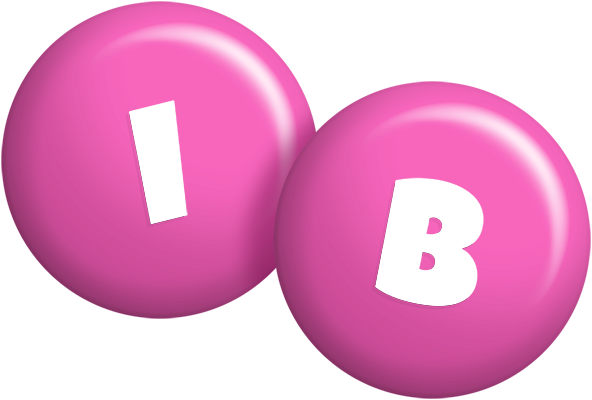 Ib candy-pink logo