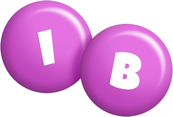 Ib candy-purple logo