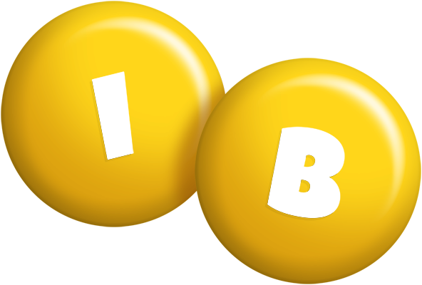 Ib candy-yellow logo