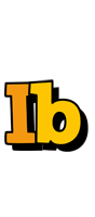 Ib cartoon logo