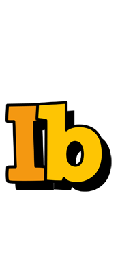 Ib cartoon logo