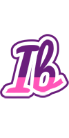 Ib cheerful logo