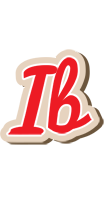 Ib chocolate logo
