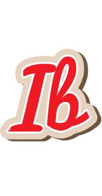 Ib chocolate logo