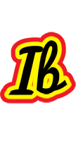 Ib flaming logo