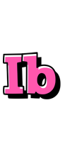 Ib girlish logo