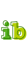 Ib juice logo