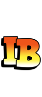 Ib sunset logo