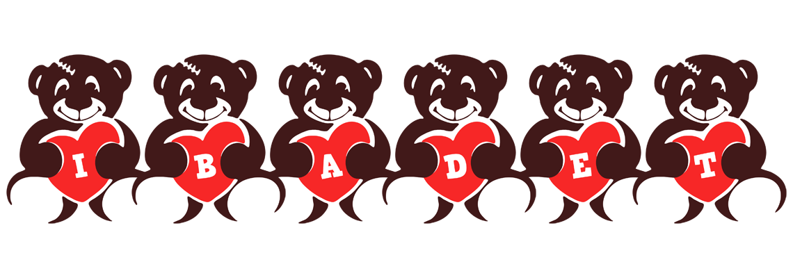 Ibadet bear logo