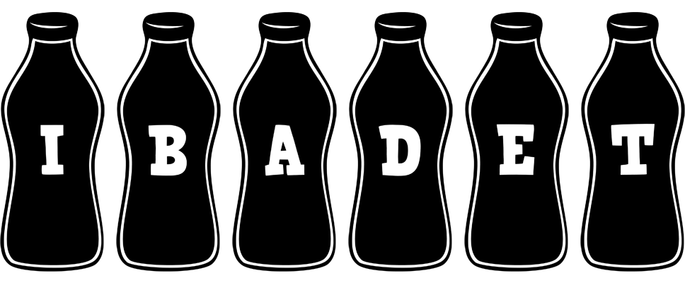 Ibadet bottle logo