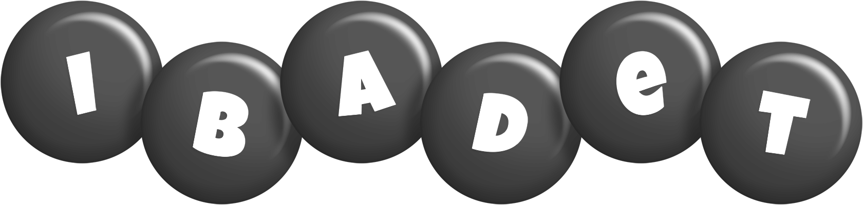 Ibadet candy-black logo