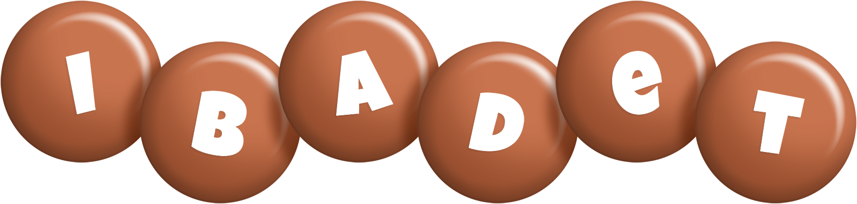 Ibadet candy-brown logo