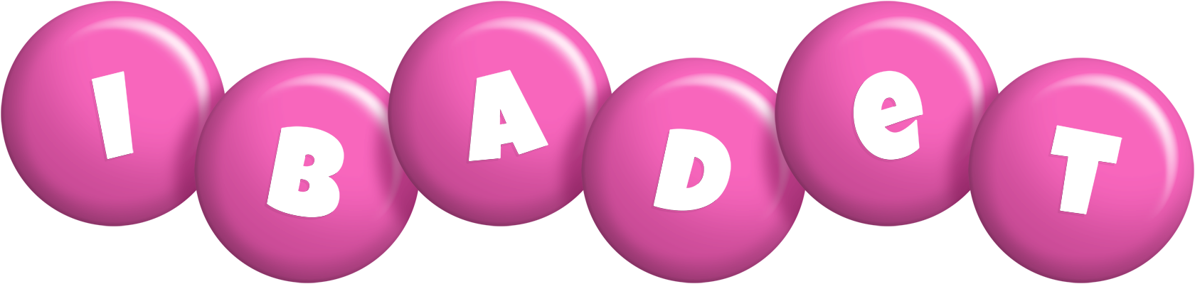 Ibadet candy-pink logo