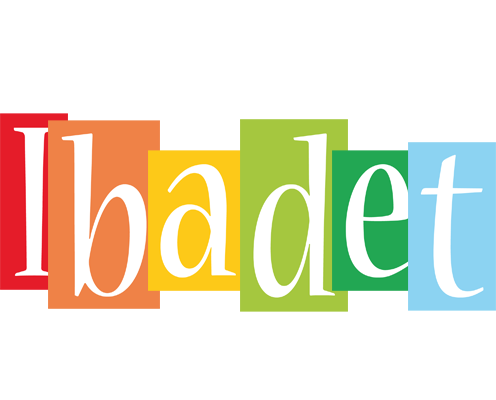 Ibadet colors logo