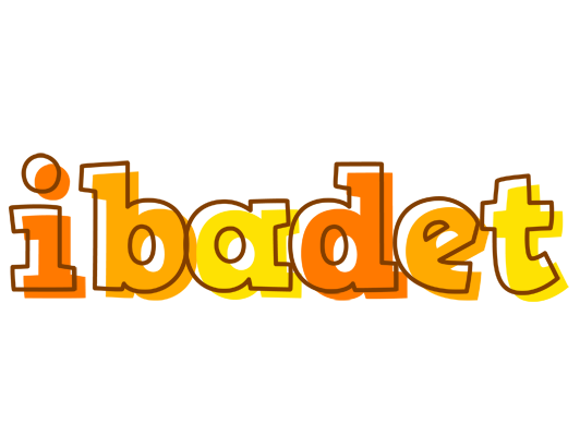 Ibadet desert logo